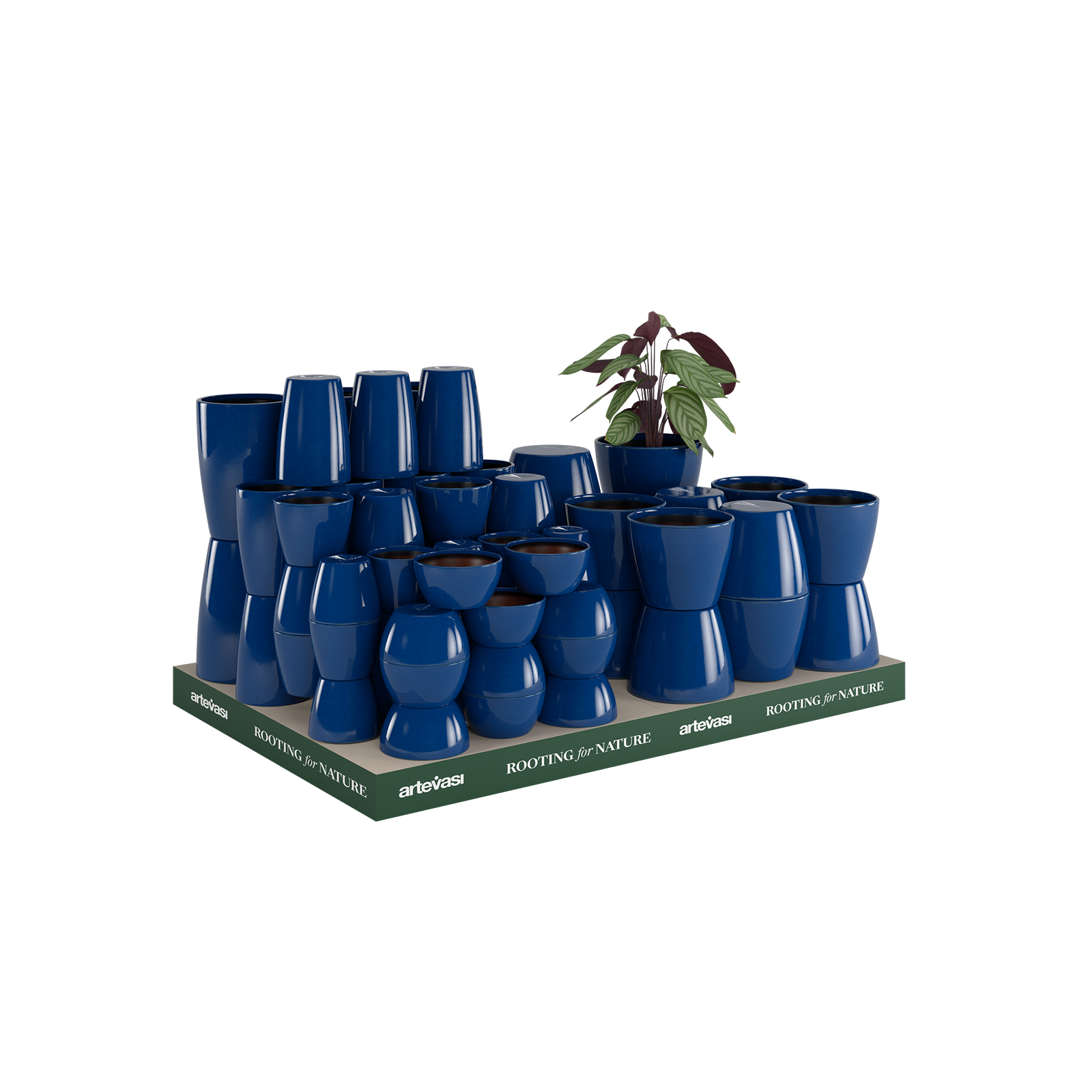 Glazed Terracotta Pallet