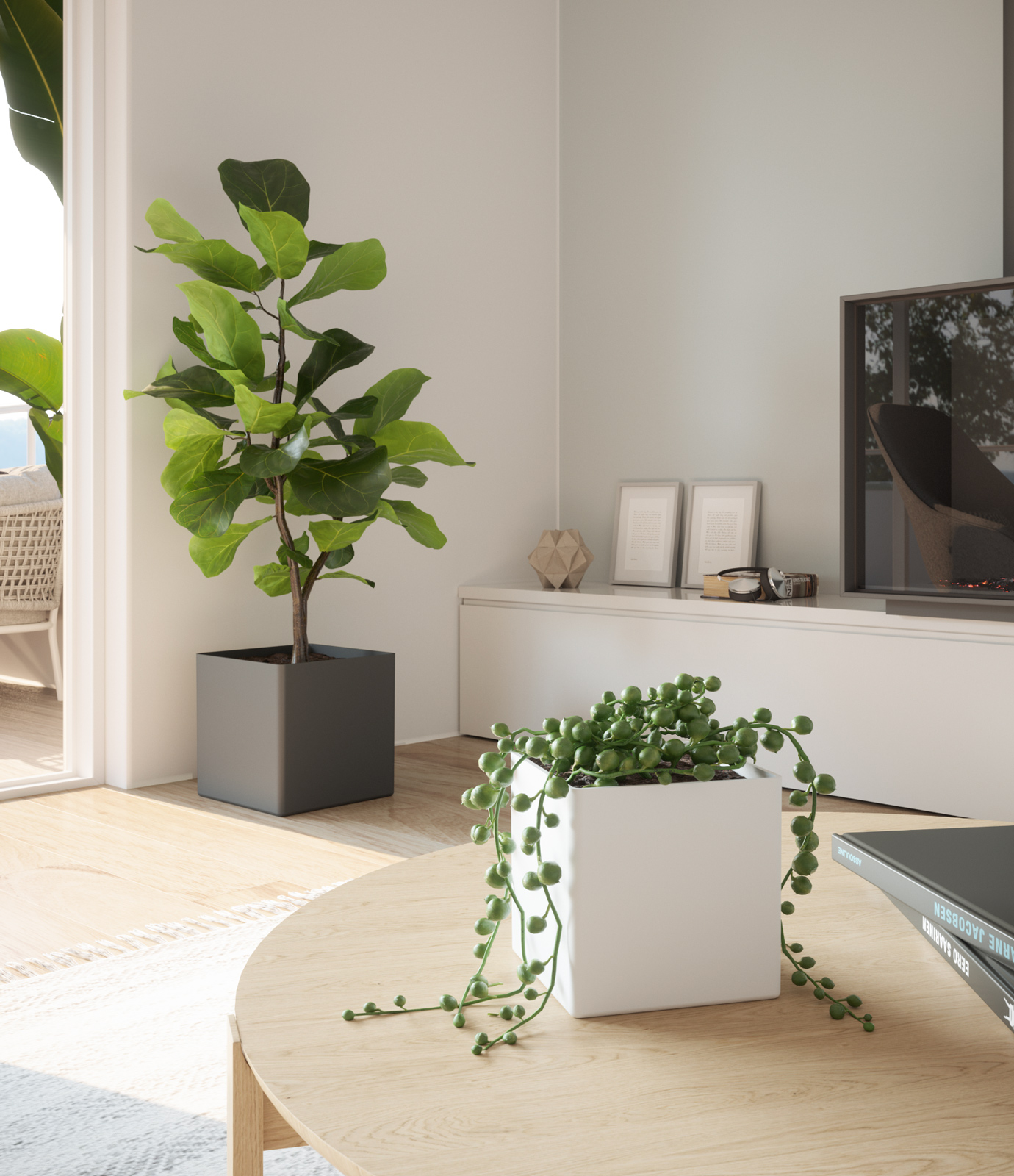 Vaso Oslo Matt ARTEVASI – Cubico Colore Tortora 22 Cm – Design Moderno E Geometrico Per Decorazione Interni