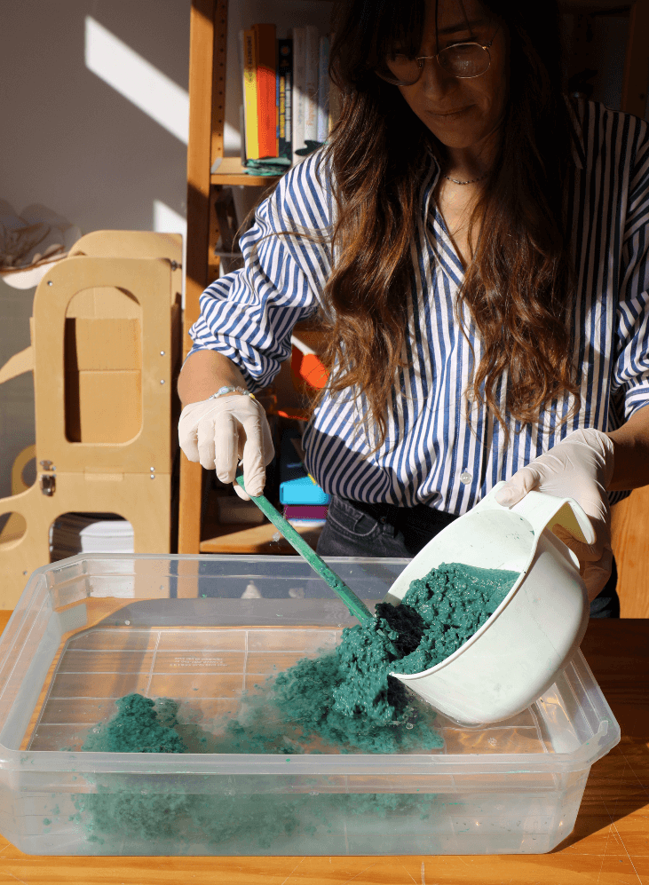 Blooming paper: a partnership with Oupas!